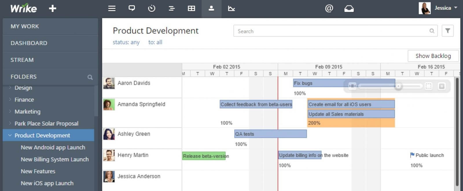 best gantt chart software, productivity land