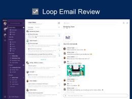 Loop Email Review, Loop Email, intheloop, Productivity Land