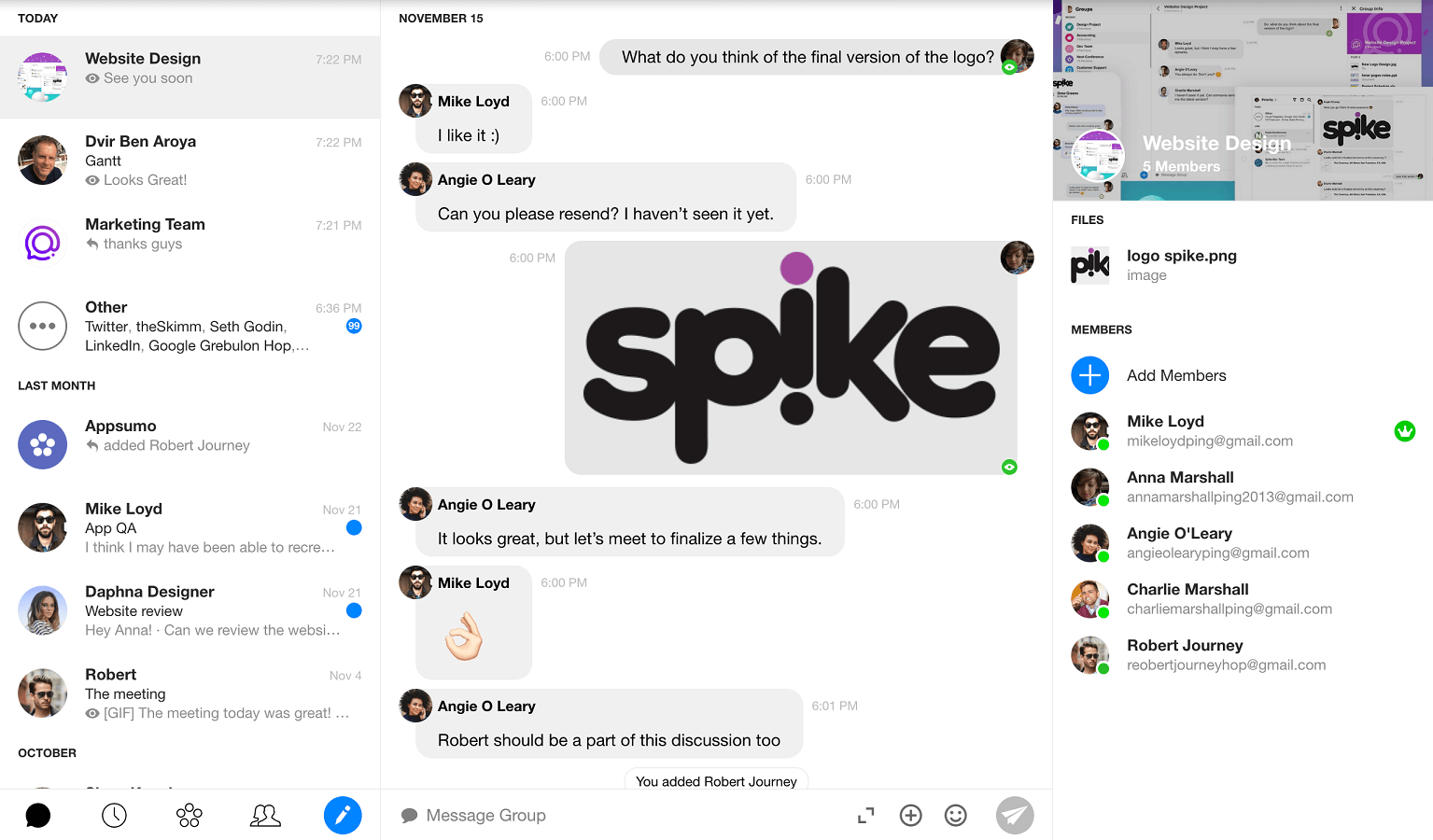 Spike Review, Spike Email, Hop Email Review, Productivity Land