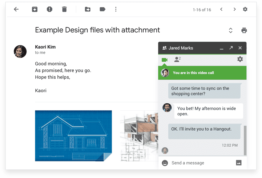 email management basics with google g suite app