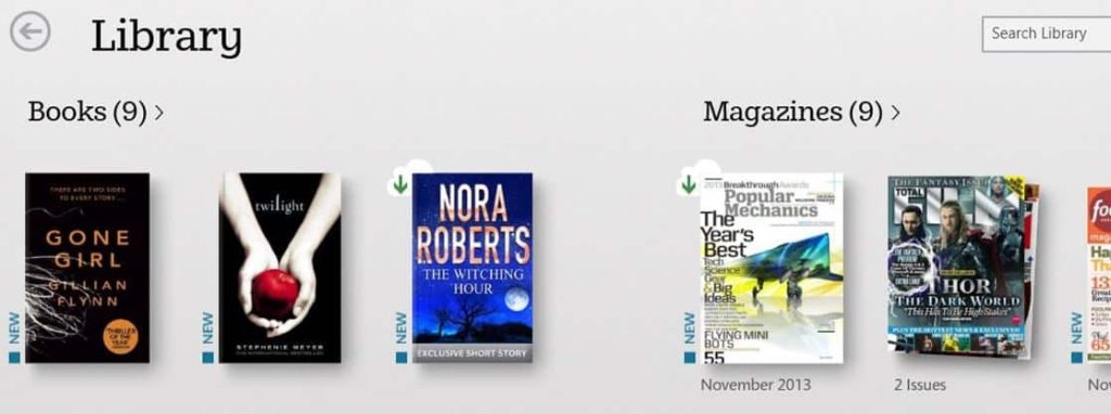 Nook Reading app