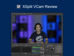 XSplit VCam review