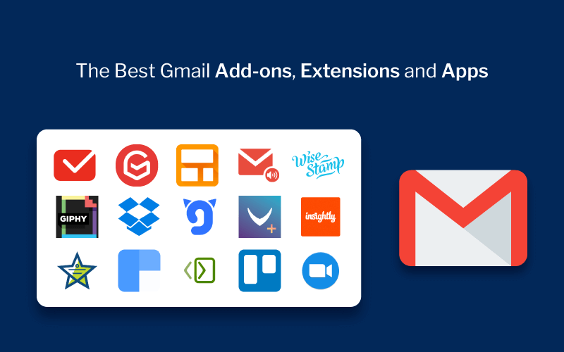 Best Gmail add-ons, Best Gmail extensions, Best Gmail apps, Best Gmail add-ons for Google Chrome, Best Gmail email signature add-on, Productivity Land, ProductivityLand