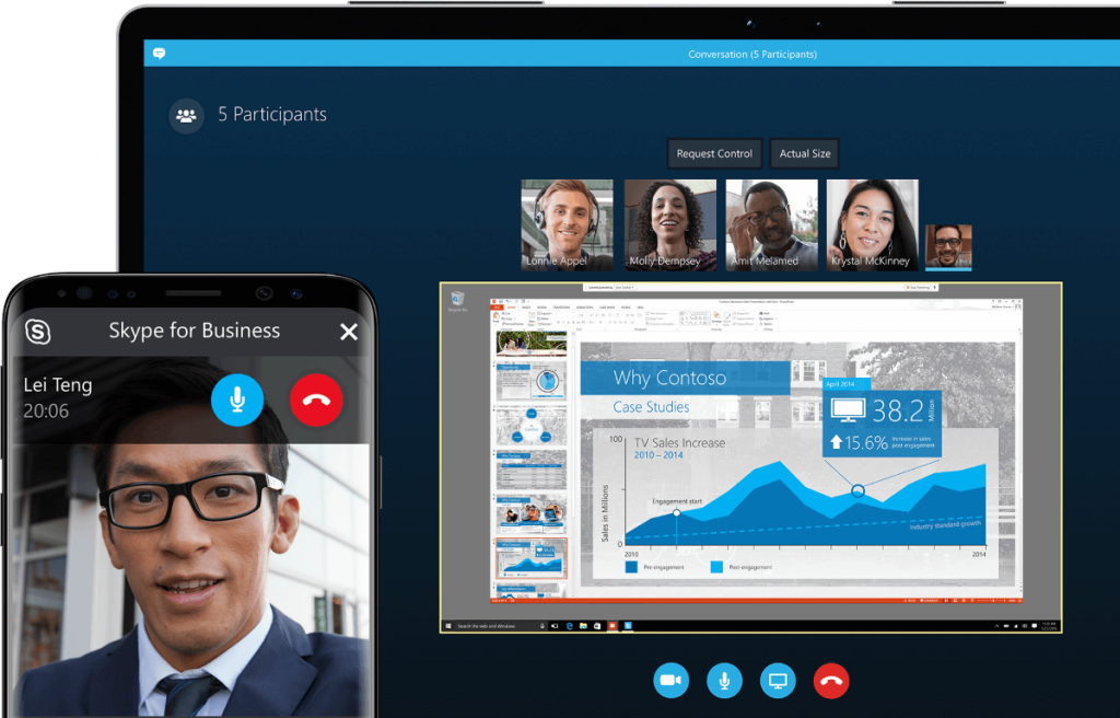 skype conferncing