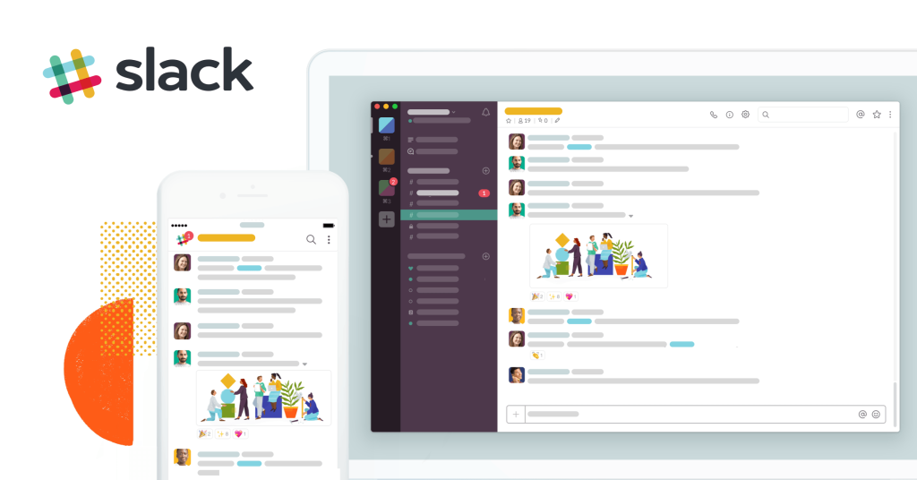 slack company software dashboard